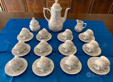 SERVIZIO CAFFE' NUOVO PORCELLANA DI BAVARIA PER 12