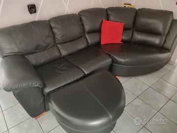 Divano di vera pelle