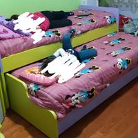 Letto doppio singolo Colombini comprensivo di rete