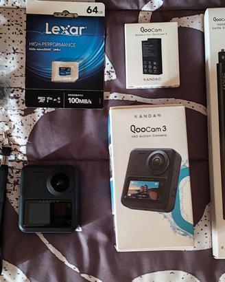 Action cam 360 5.7K