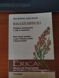 Libro "Ragazzi difficili" di Piero Bertolini
