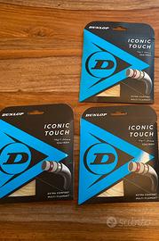 Corde tennis Dunlop Iconic Touch 1.30