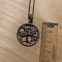 Collana Pandora albero della famiglia pavè