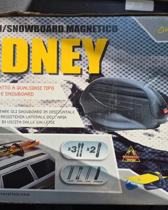 Portasci e Portasnowboard Magnetico Cora "Sidney" 