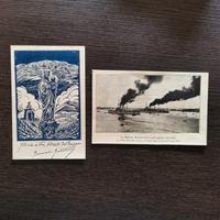 2 cartoline vintage