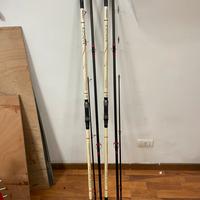 Combo canne da pesca Surf Casting - COLMIC/SHIMANO