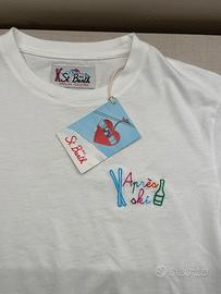 Saint barth tshirt apres ski nuova