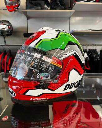 Arai x Ducati Corse RX-7 EVO Tricolore V8 Flag tag