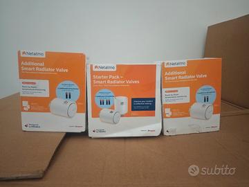 Set Riscaldamento Smart Netatmo - Starter Pack +2