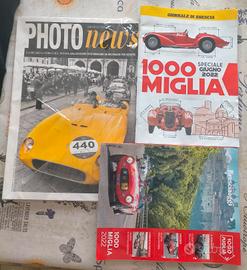 3 riviste giornali storica MilleMiglia 1000 Miglia