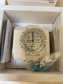 Swatch Omega Snoopy White