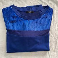 Maglia donna Liu Jo con voile e paillettes