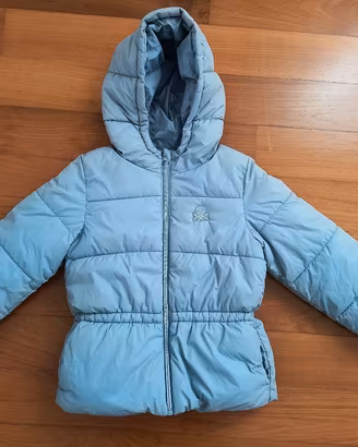 Piumino bimba 5-6 anni Benetton 
