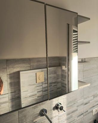 Mobile bagno Ikea con specchi 