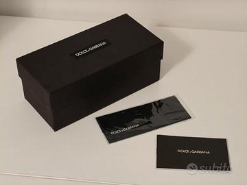 Scatola portaocchiali Dolce e Gabbana originale