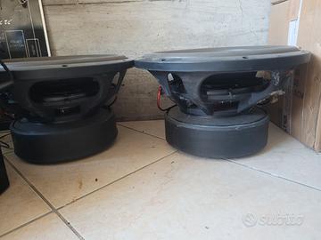 Coppia subwoofer dragster dwx 15"
