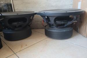 Coppia subwoofer dragster dwx 15"
