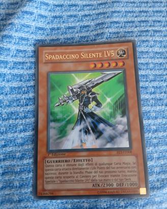 Spadaccino lv5 carta yu gi oh prima edizione FEt