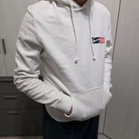 Felpa bianca Tommy Jeans originale - Taglia S