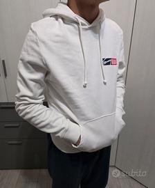 Felpa bianca Tommy Jeans originale - Taglia S