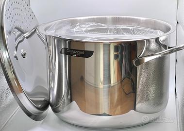 Pentola scolapasta con separatore 22cm BARAZZONI