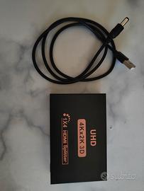 sdoppiattore HDMI 1×4 (4k×2k)