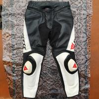 pantaloni 56 dainese in pelle come NUOVI!