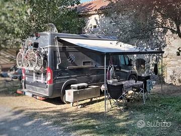 Cassone Baule mandorlato con binario carrybike