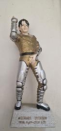 Statuetta Michale Jackson resina Vintage 20 cm