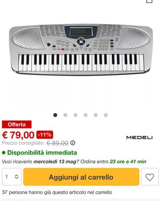 Tastiera farfisa