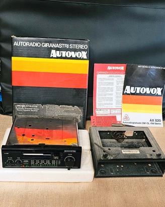 Autoradio Vintage Autovox
