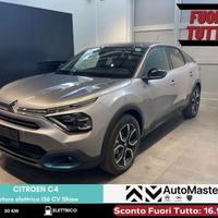 Citroën e-C4 motore elettrico 136 CV Shine