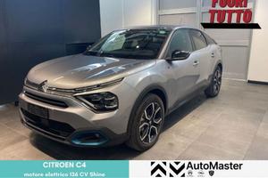 Citroën e-C4 motore elettrico 136 CV Shine