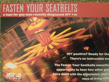 Cartolina vintage LGBTQ + gmfa London 1998 Perfect