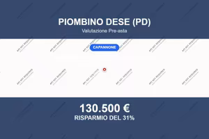 Immobile in asta di 764 m² a Piombino Dese
