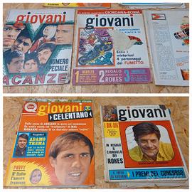 5 Riviste Qui GIOVANI musica Vintage anni 60 70