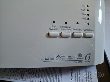 ricambi lavatrice Whirlpool dlc 8200