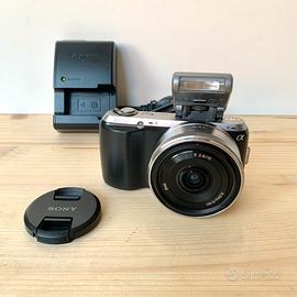 Fotocamera mirrorless Sony Nex C3 16mm