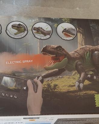 Dinosauro Robot T-Rex Radiocomandato con telecame