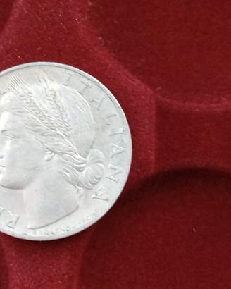 Raro 1 lira 1950 arancia Repubblica Italiana