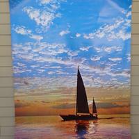 Poster anni '70 Paesaggio Mare