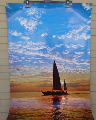 Poster anni '70 Paesaggio Mare