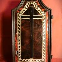 PORTA DI TABERNACOLO IN LEGNO MASSELLO fine 1600