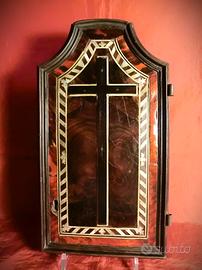 PORTA DI TABERNACOLO IN LEGNO MASSELLO fine 1600