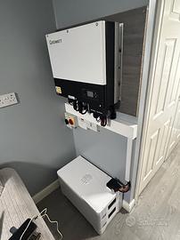 Impianto 15kw fotovoltaico 8kw accumulo litio kit