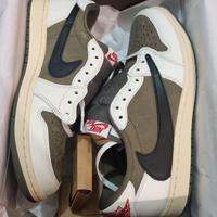 Nike jordan 1 Medium olive x Travis scott n.44