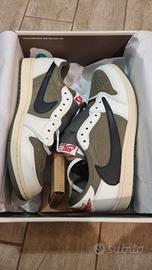 Nike jordan 1 Medium olive x Travis scott n.44