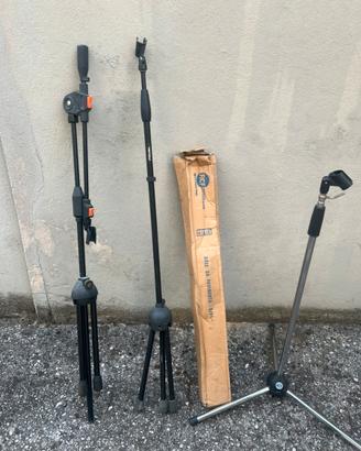 3 ASTE MICROFONO