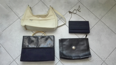 Borse Fiona Nannini 1940 eleganti pelle tessuto