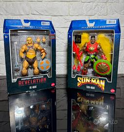 Mattel  Revelation He-Man + Sun-Man Action Figure